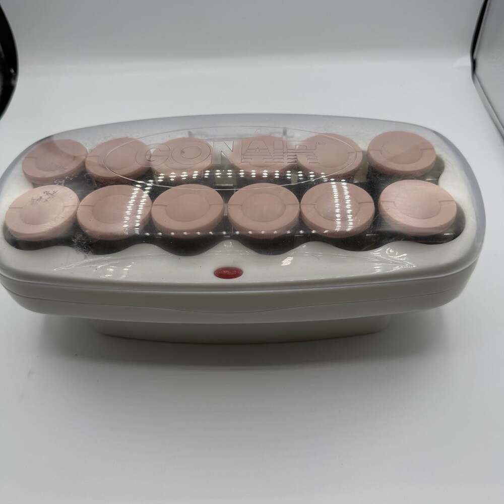 Conair 12-Piece Extra Large Flocked Hot Rollers Set Type H28MP